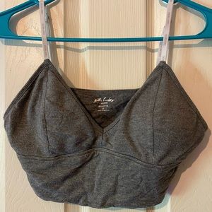Gray Hollister Bralette